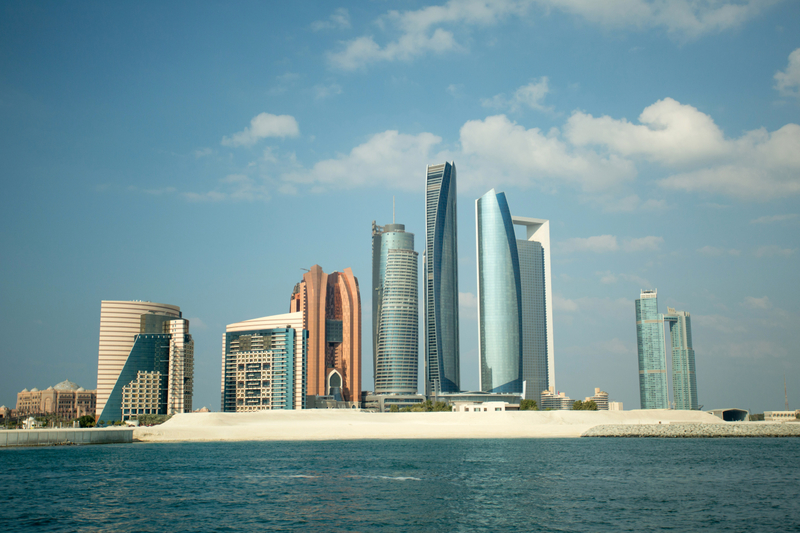 Skyscrapers in Abu Dhabi