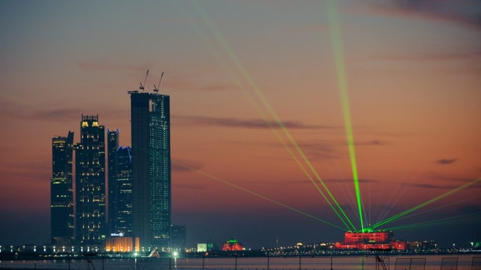 Abu Dhabi at night