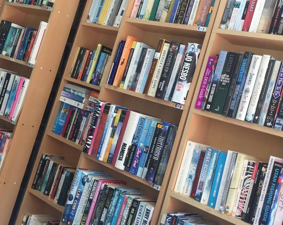 Thrift used bookstore