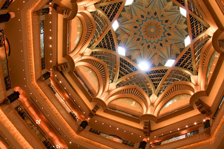 Dome of the Emirates Palace hotel