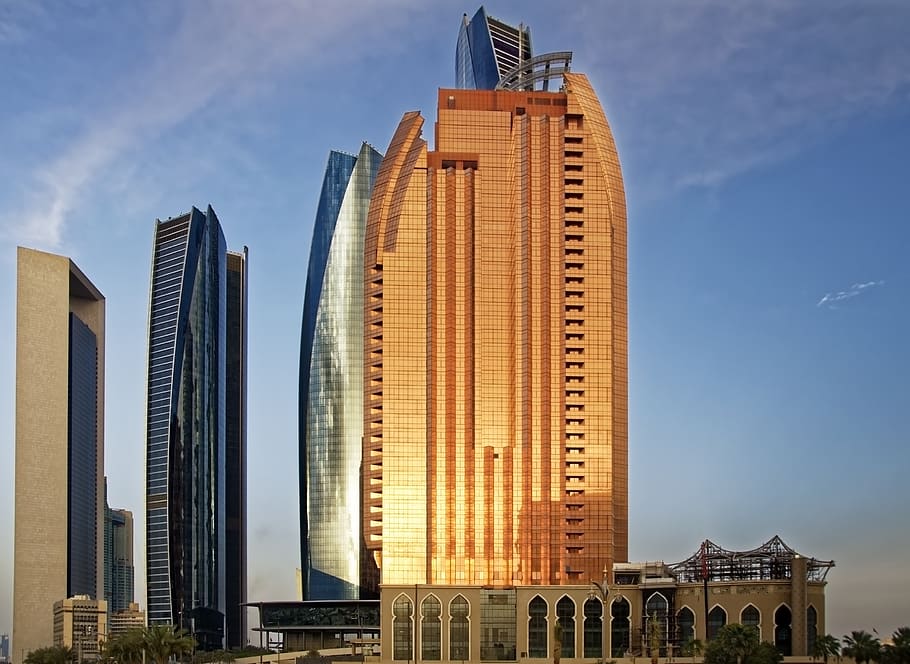 Abudhabi skyscrapers