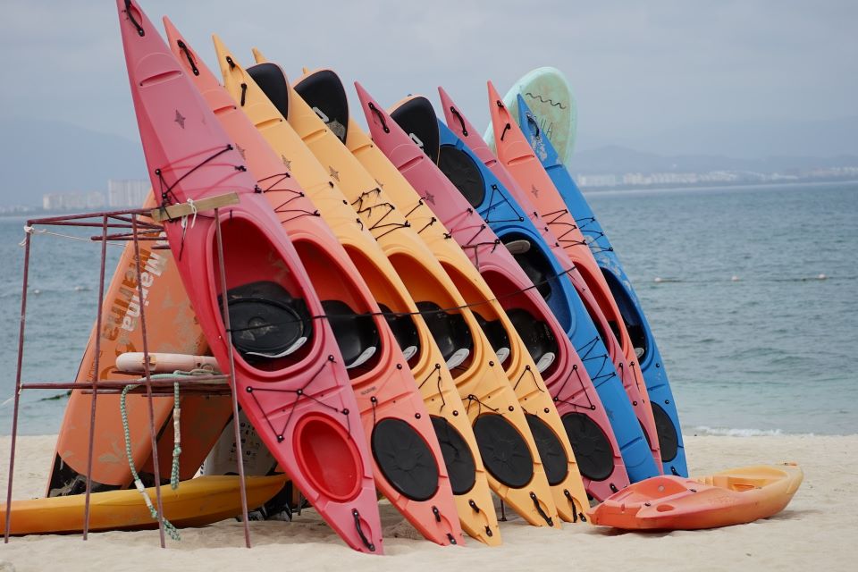 kayak on beach