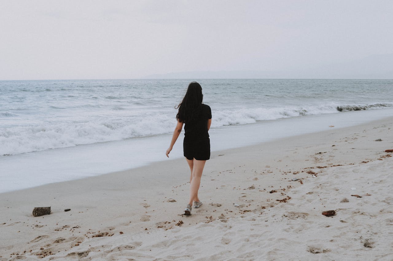 beach walk