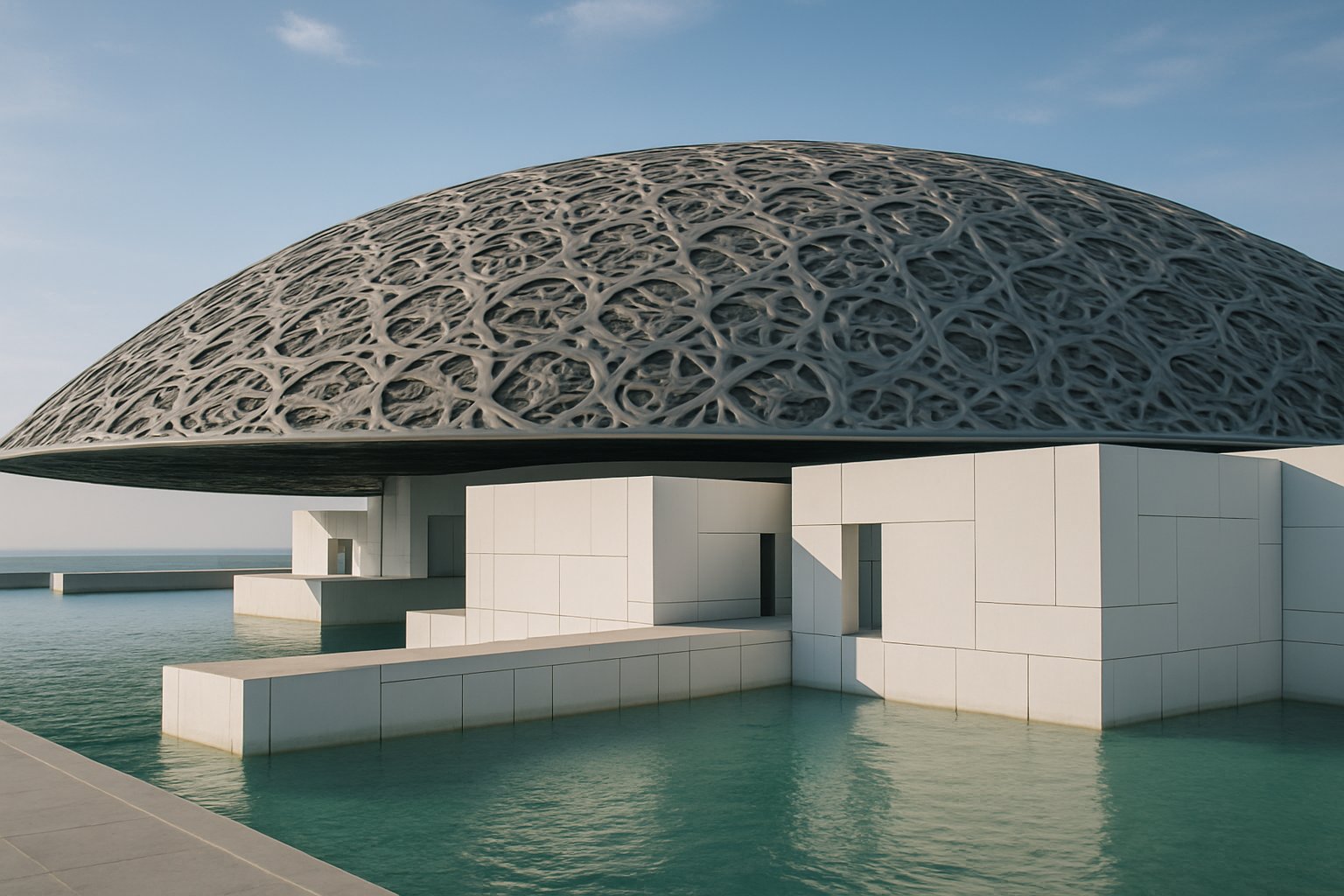 Louvre Abu Dhabi dome